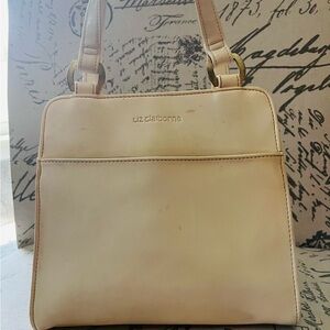 Liz Claiborne Vintage Cream Shoulder Bag Classic 80’s Style